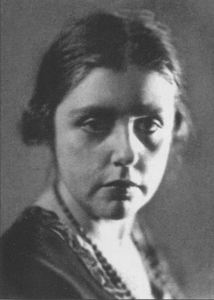 Ирина Кнорринг, 1925 год.