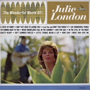 Обложка альбома Джули Лондон «The Wonderful World of Julie London» (1963)