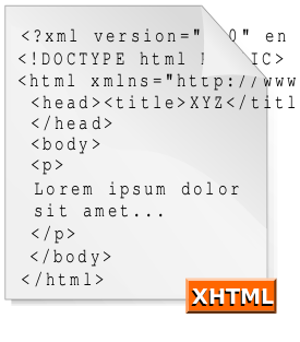 Файл:XHTML.svg