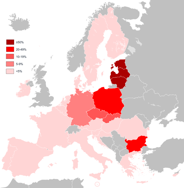 Файл:Knowledge of Russian EU map.svg
