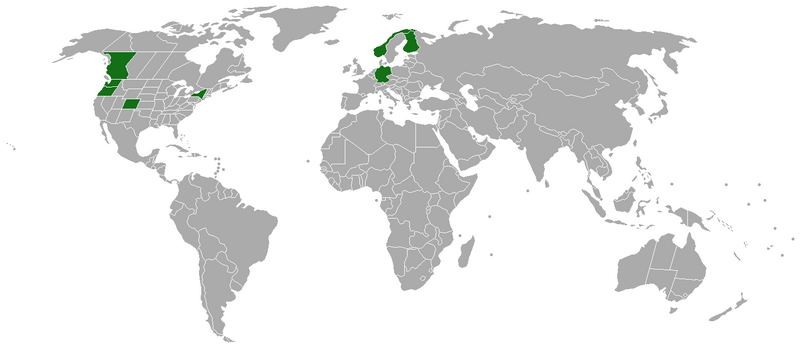 Файл:Conocybe-cyanopus-range-map.png
