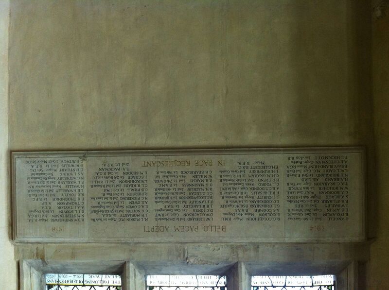 Файл:Rochester Cathedral WWI memorial.JPG