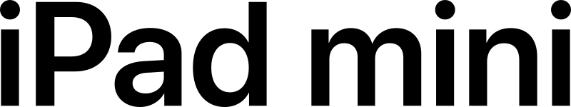 Файл:IPad Mini logo 2019.svg
