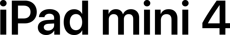 Файл:IPad Mini 4 logo.svg