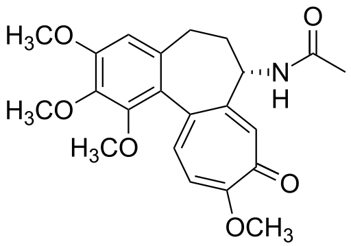 Файл:Colchicine.svg