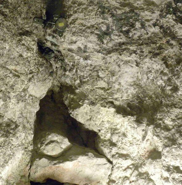 Файл:Golgotha Stone Chapel of Adam.jpg