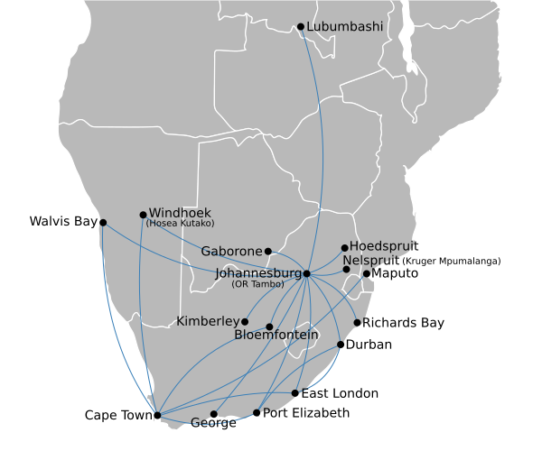 Файл:SA Express network map.svg