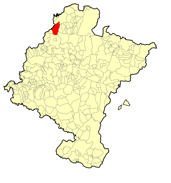 Файл:Navarra - Mapa municipal Leitza.svg