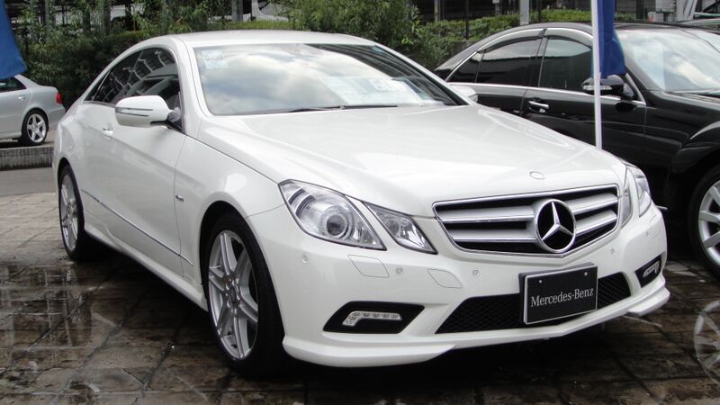 Файл:Mercedes E-Class Coupe front.JPG