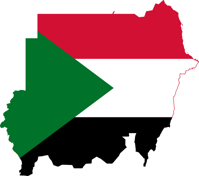 Файл:Flag-map of Sudan.svg