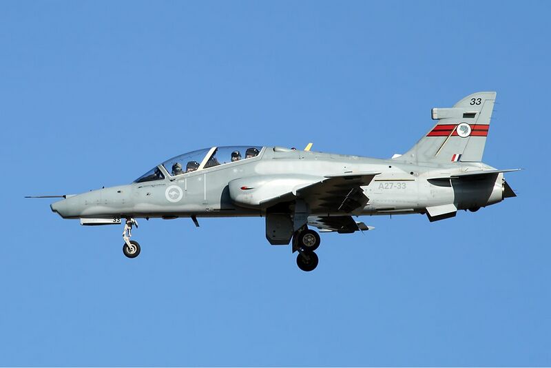 Файл:RAAF BAe Hawk AVV Creek.jpg