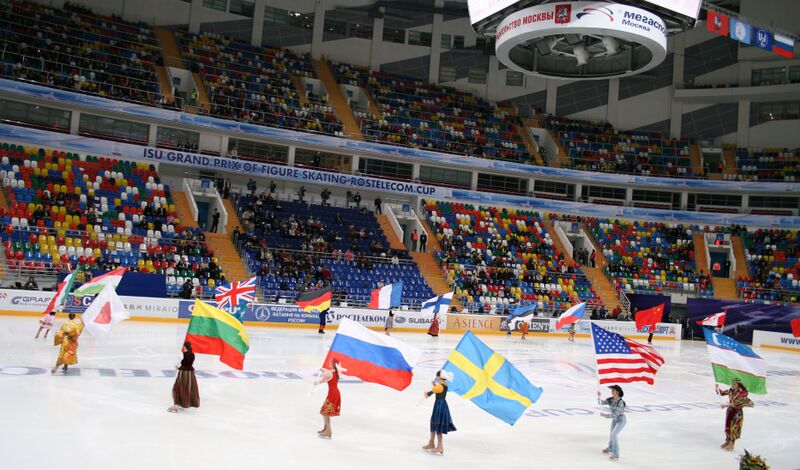 Файл:2009 Rostelecom Cup Opening ceremony.JPG