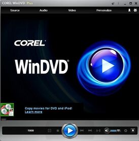 Скриншот программы WinDVD