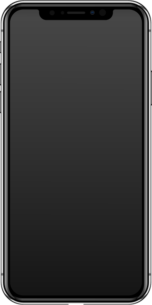Файл:IPhone X vector.svg