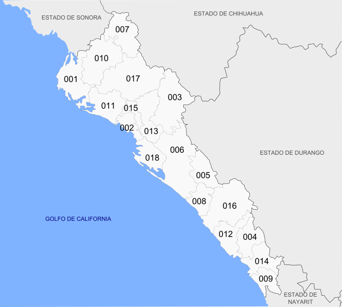 Файл:Municipios de Sinaloa.svg
