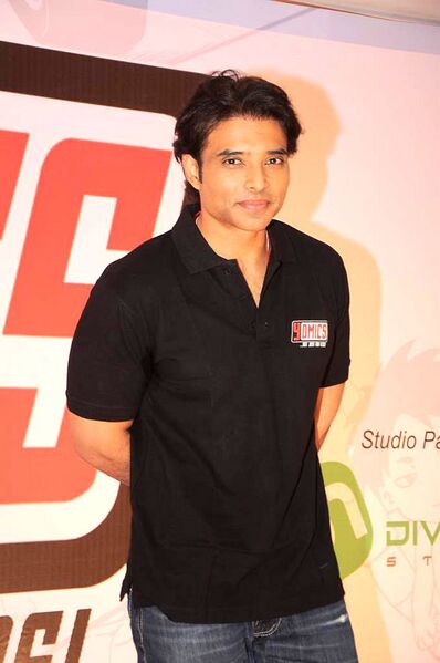 Файл:Uday Chopra launch 'YOMICS' 07.jpg