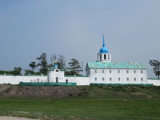 Вид с озера Байкал