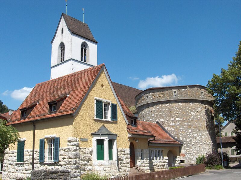 Файл:Brugg Kirche Archivturm.jpg
