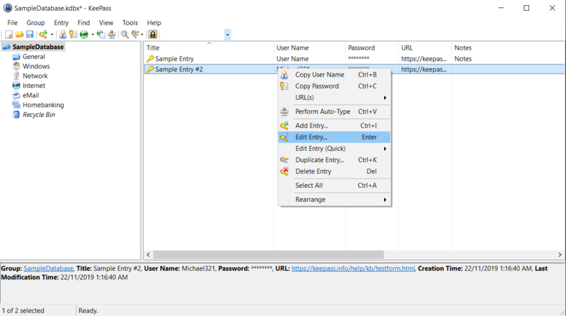 Файл:KeePass Main.png