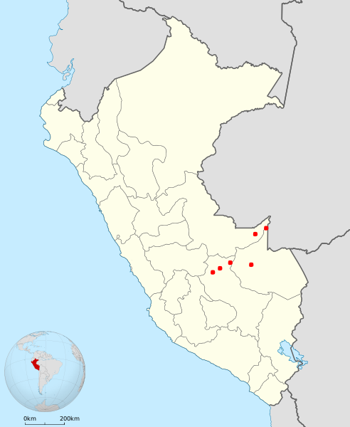 Файл:Cacicus koepckeae map.svg