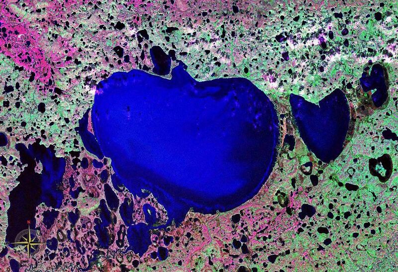 Файл:Lake Labaz NASA.jpg