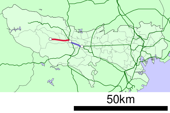Файл:JR Itsukaichi Line linemap.svg
