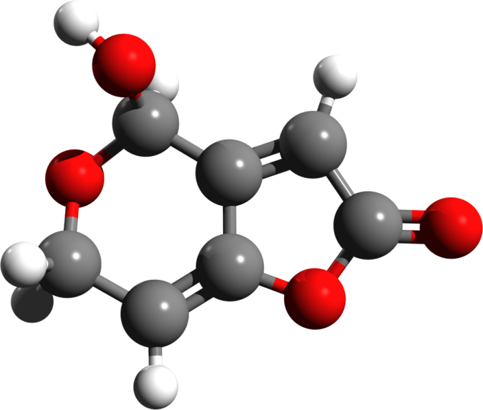 Файл:Patulin 3d structure.png