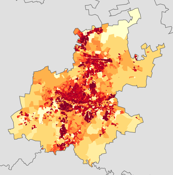 Файл:Gauteng 2011 population density map.svg