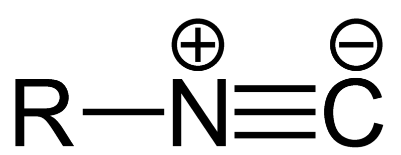 Файл:Isocyanide structural formulae.png