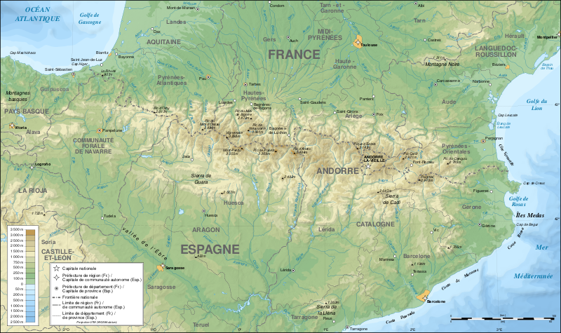 Файл:Pyrenees topographic map-fr.svg