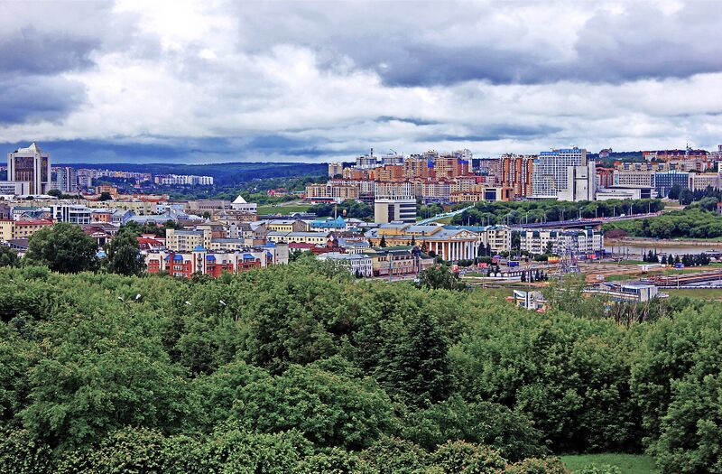 Файл:Cheboksary. View of downtown.jpg