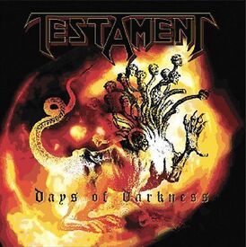 Обложка альбома Testament «Days of Darkness» (2004)