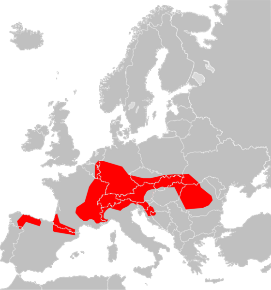 Файл:Arvicola scherman range Map.png