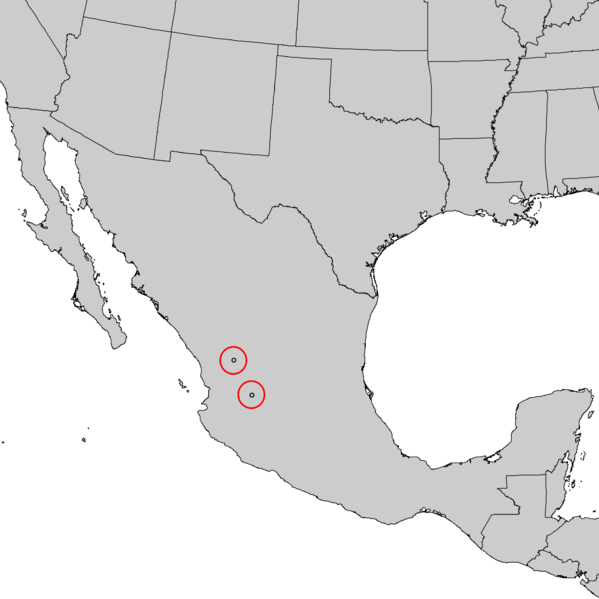 Файл:Pinus maximartinezii range map 1.png