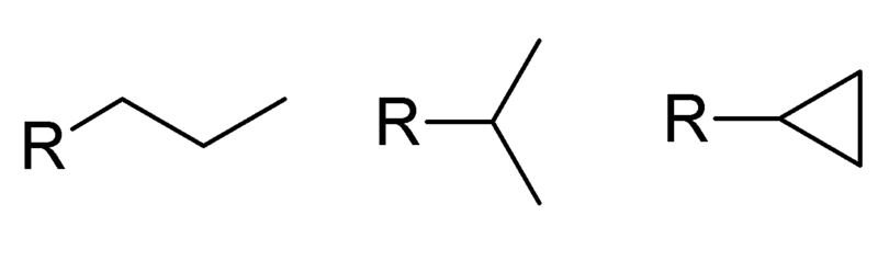 Файл:Propyl groups.png