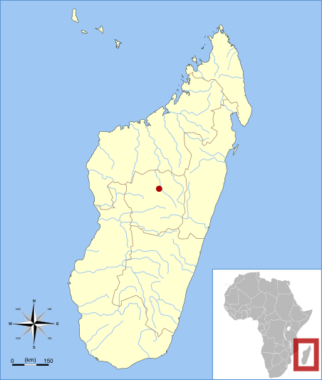 Файл:Archaeoindris range map.svg