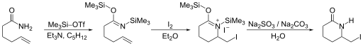 Файл:Iodolactamization.svg