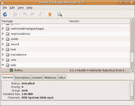 Скриншот программы Smart Package Manager