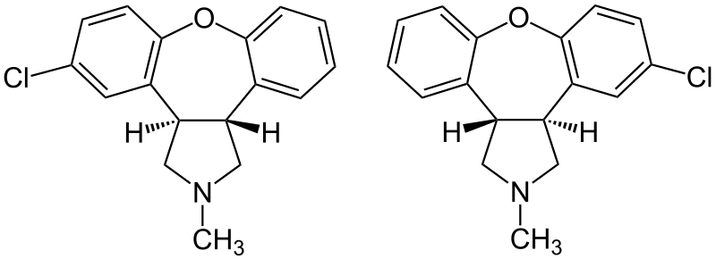 Файл:Asenapine Structural Formulae V.2.svg
