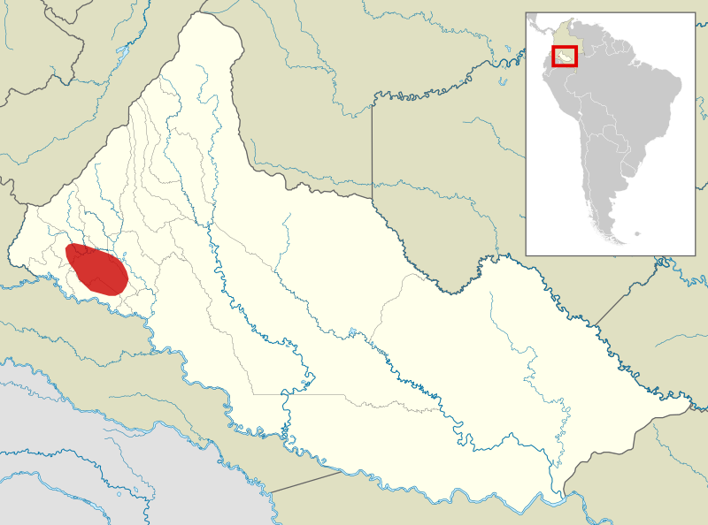 Файл:Callicebus caquetensis range map.svg