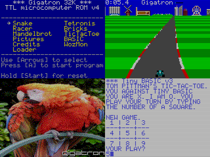 Файл:Gigatron screenshot collage.webp