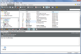 Скриншот программы GroupWise