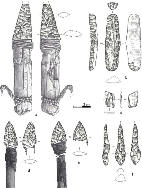 Файл:The Iceman lithic assemblage.jpg