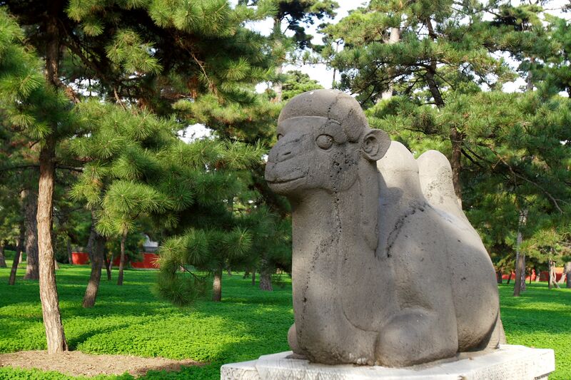 Файл:Zhaoling Qing Camel.JPG
