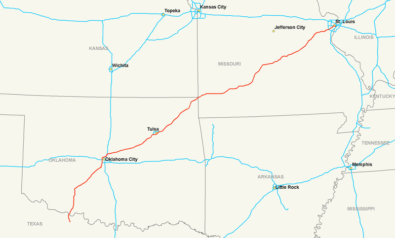 Файл:Interstate 44 map.png