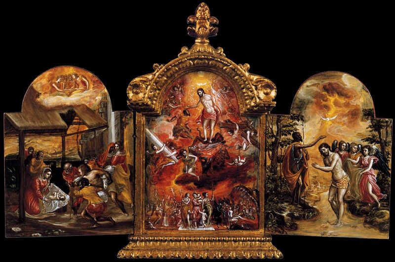 Файл:Triptico de Modena El Greco.jpg