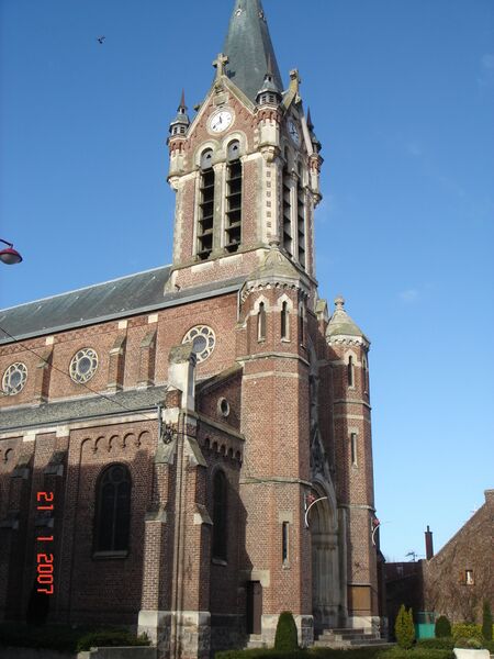 Файл:Auberchicourt Eglise.JPG