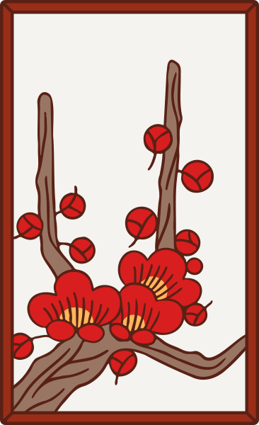 Файл:Hanafuda February Kasu 2.svg