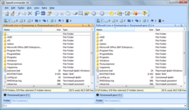 Скриншот программы SpeedCommander