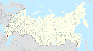 Чеченская Республика на карте